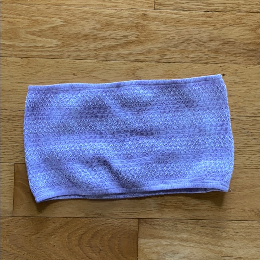 Purple tube top